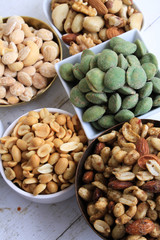 snack nut selection