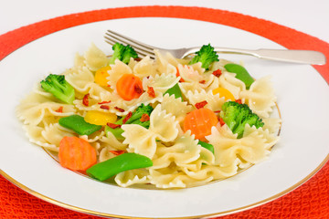 Farfalle Pasta, Sausage and Broccoli Diet Food