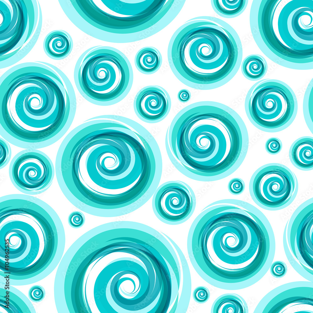 Poster retro seamless pattern