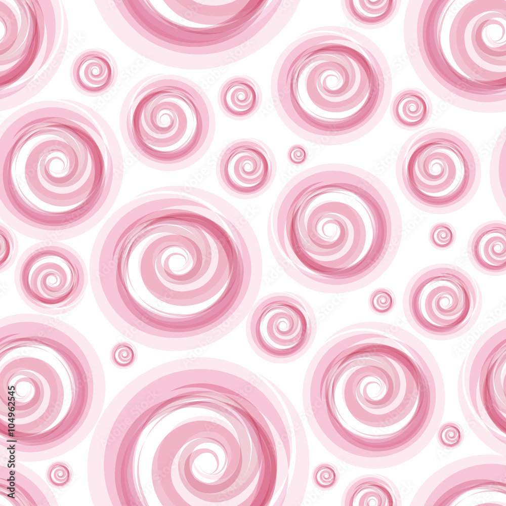 Poster retro seamless pattern