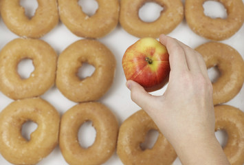 Choosing An Apple Over A Dozen Donuts