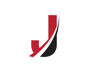 J red letter swoosh logo