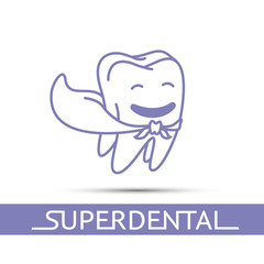 Dental Clinic Creative Company Vector Logo. Dental Logo Design. Dentist Logo.