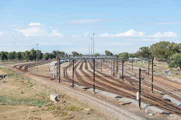 Fototapeta na wymiar Station in Springfontein