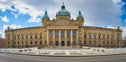 Fototapeta na wymiar Bundesverwaltungsgericht Leipzig