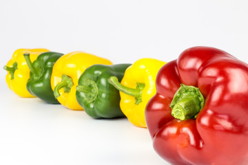 Fresh vegetables Colorful peppers