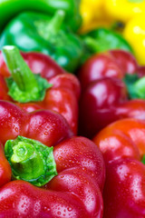Fresh vegetables Colorful peppers