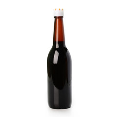 Oyster sauce on white background