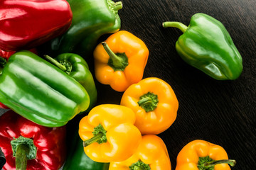 Fresh vegetables Colorful peppers
