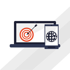 Technology icon design 