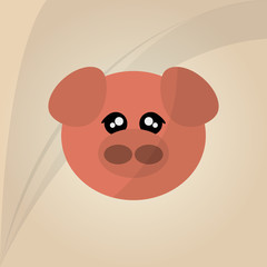 Animal icon design 