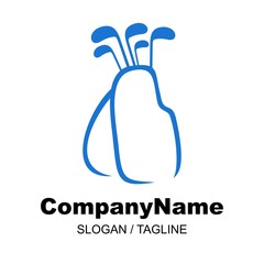 golf logo icon Vector