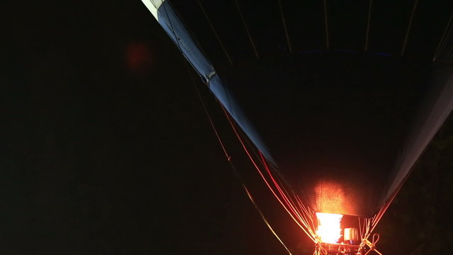 Hot air balloon burners gas