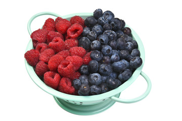 Berries in Colander