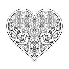 Vector ornamental Heart