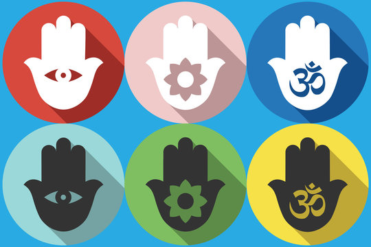 Hamsa symbol Icon
