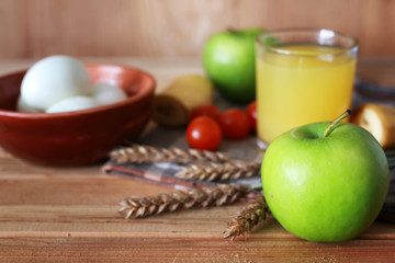 cereals breakfast apples spikelets