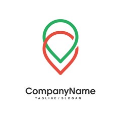 Fototapeta premium media vector logo icon