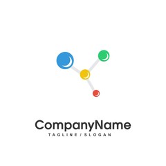 science vector logo icon