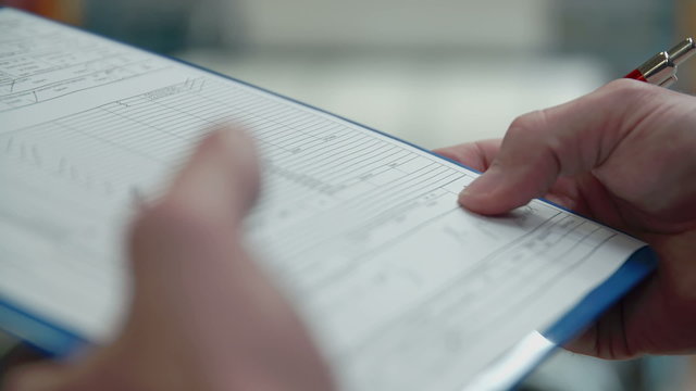 Filling out a form