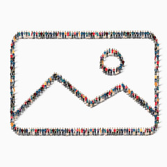 people  shape  picture icon