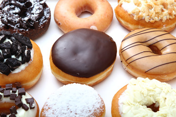 fresh baked donuts