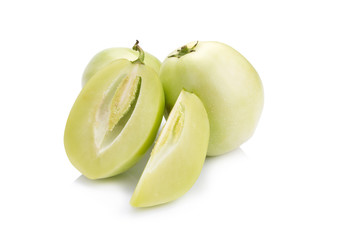 pepino melon on white background