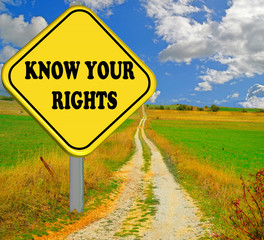road, know your rights
