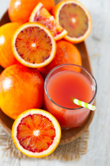 blood orange juice