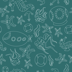 the inhabitants of the sea