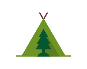 Fototapeta premium Camping Forest
