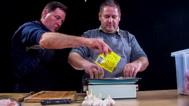 Sprinkling some extra pepper on the scales with the salt