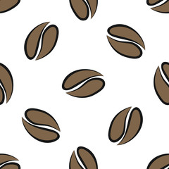 coffee beans seamless