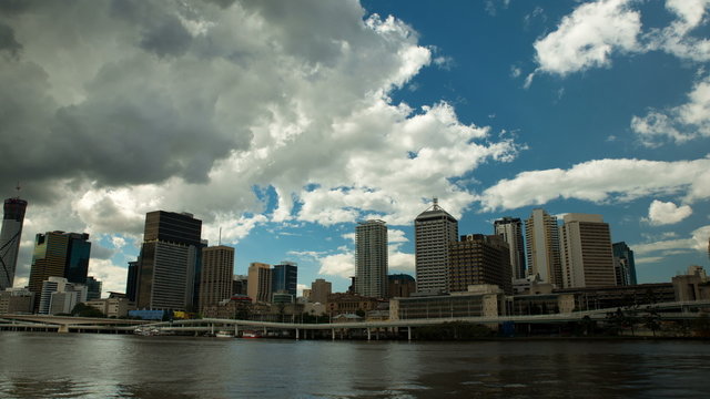 Time-lapse of downtown Brisbane