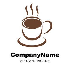 cafe Cafe logo icon vector