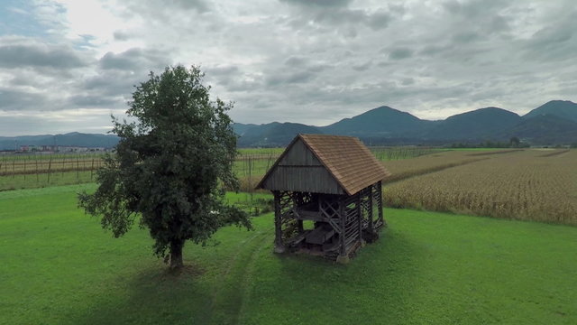 Beautiful old hayrack