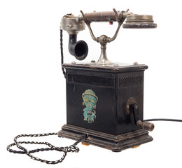 altes antikes telefon um 1920
