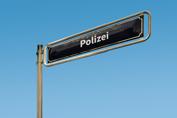 Schild 64_Polizei
