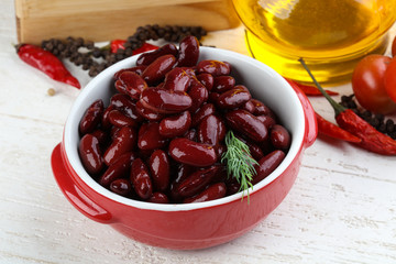 Canned kidney bean