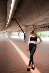 Naklejka premium Fashion beautiful women