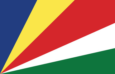 Seychelles flag.