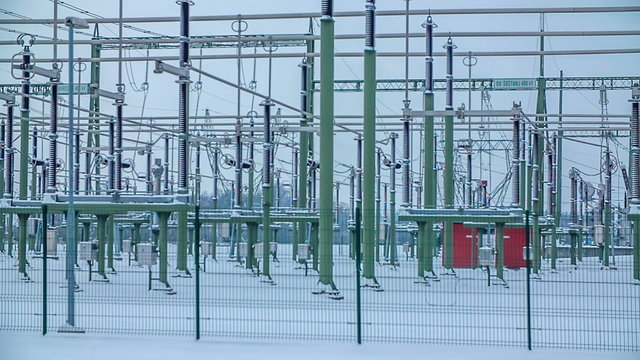 Lightning conductor during winter time