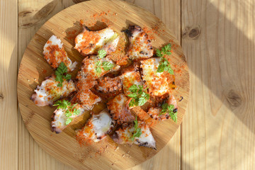 タコのガリシア風　タパス　タコ料理