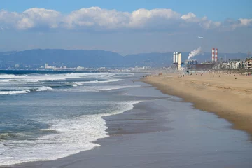 Papier Peint photo autocollant Los Angeles Los angeles beach side side view