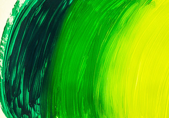 Yellow green acrylic background