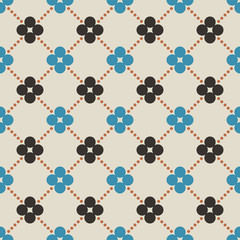 Baby and kids style abstract geometric background, cute seamless