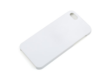 case on the white background