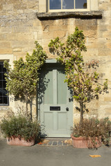Doorway in Burford, Oxfordshire, England