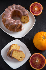 Blutorangen Gugelhupf