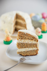 Karottenkuchen für Ostern
